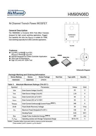 HM90N06D
