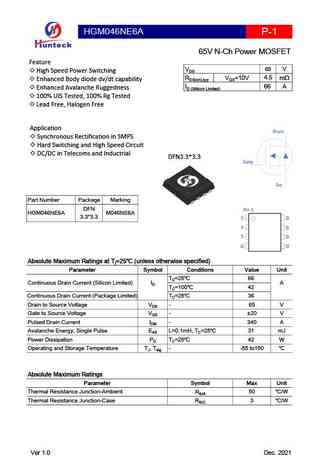 HGM046NE6A
