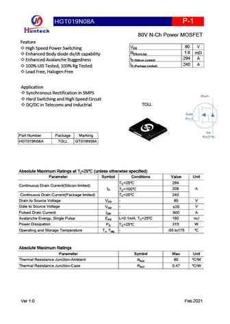 HGT016NE6A
