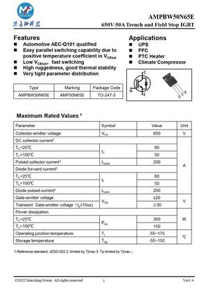 MPBW50N65ED
