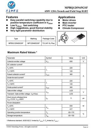 MPBQ120N65GSF
