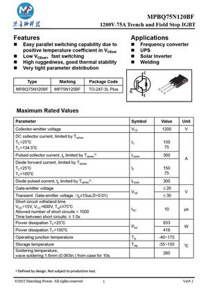 MPBQ75N120BF
