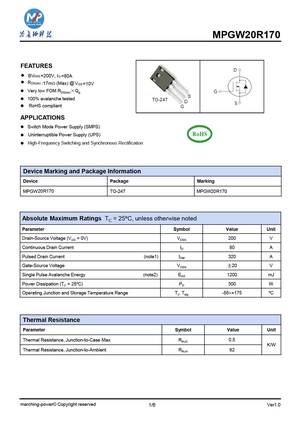 MPGW20R170
