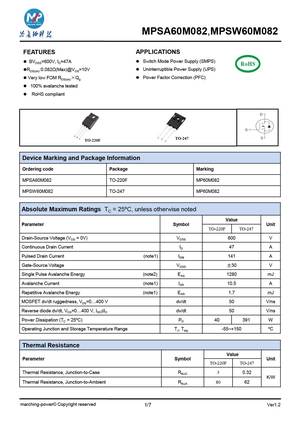 MPSW60M082
