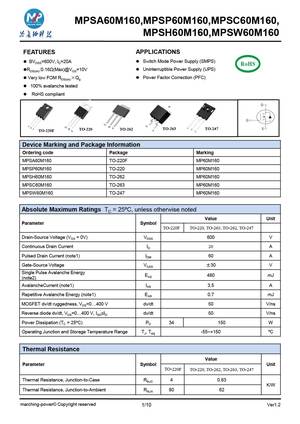 MPSP60M160
