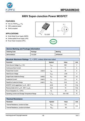 MPSA60M600
