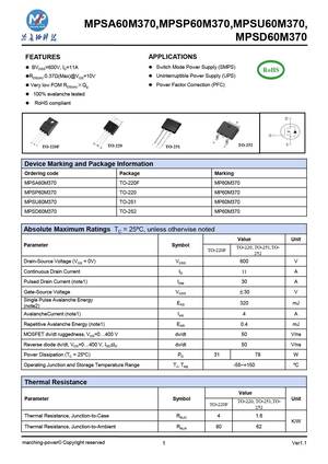 MPSA60M370
