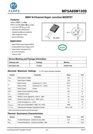 MPSA65M170
