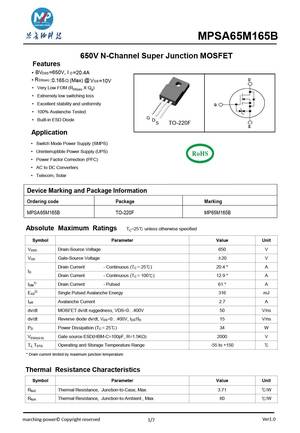 MPSA65M210B
