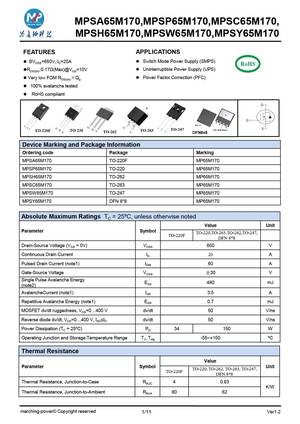 MPSA65M280CFD
