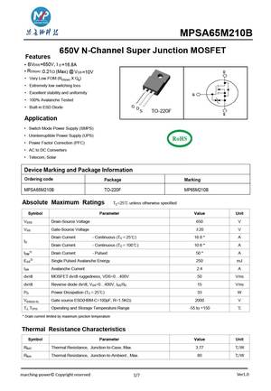 MPSA65M380B
