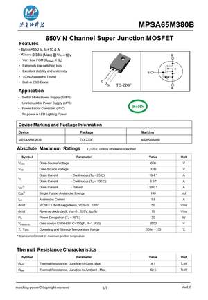 MPSA65M280CFD
