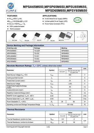 MPSP65M170
