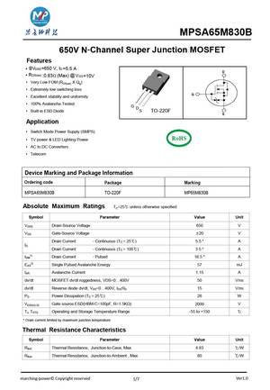 MPSA65M390
