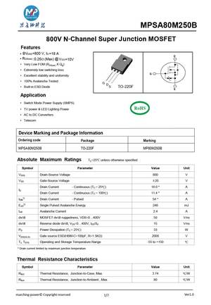 MPSA80M670B
