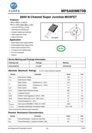 MPSA80M850B
