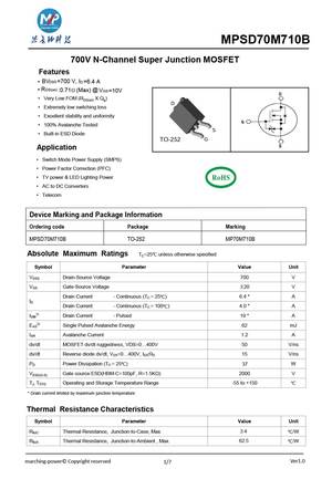 MPSD70M710B
