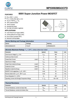 MPSW60M160
