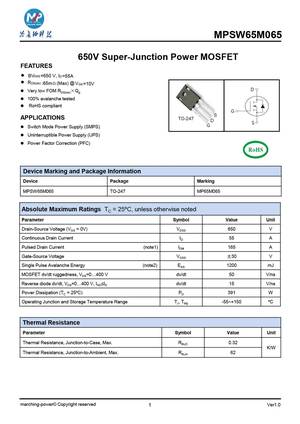 MPSW65M046CFD
