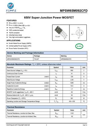 MPSW65M046CFD
