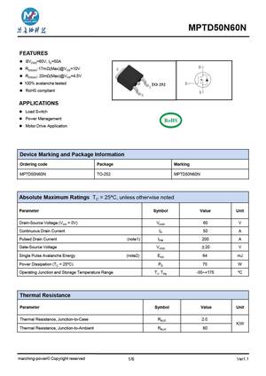 PTD50N06
