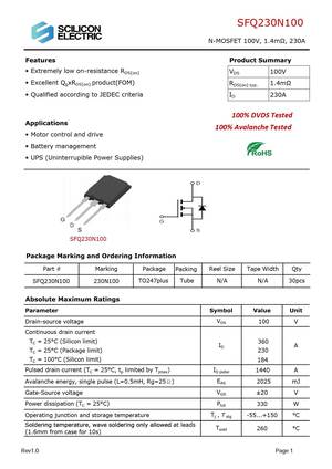 SFQ230N100
