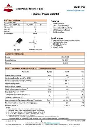 SPC4N65G