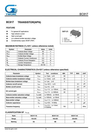 BC817-25-AU