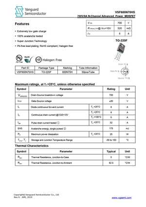 VSF600N70HS
