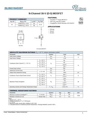 ISL9N310AD3ST
