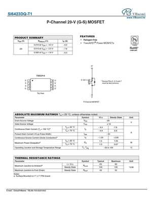 SI6423DQ-T1
