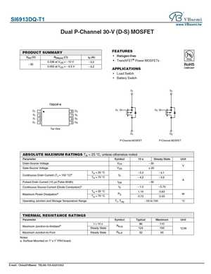 SI6913DQ-T1
