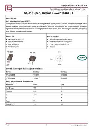 TPA65R520D
