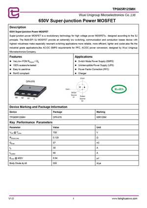 TPG65R125MH
