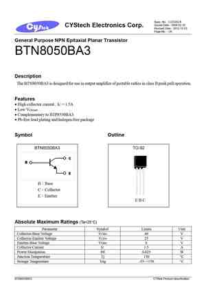 BTN8050BA3
