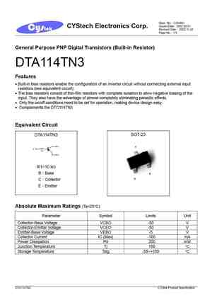 DTA114T