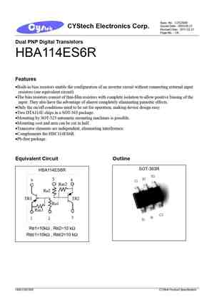 HBA114ES6R
