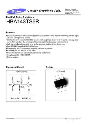 HBA143ZS6R
