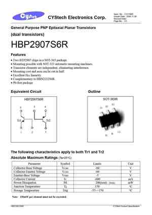 HBP2907S6R
