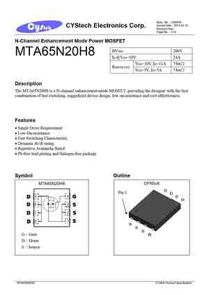 MTA65N20H8
