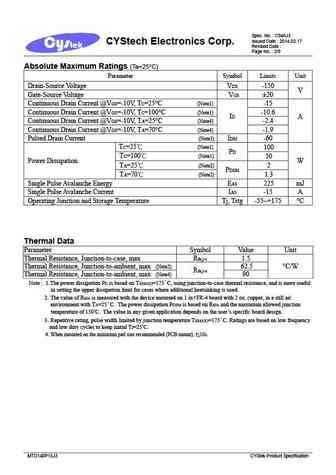 MTD140P15J3
