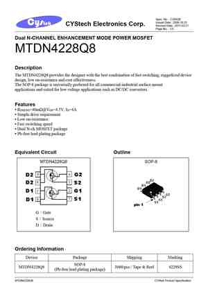 MTDN4228Q8