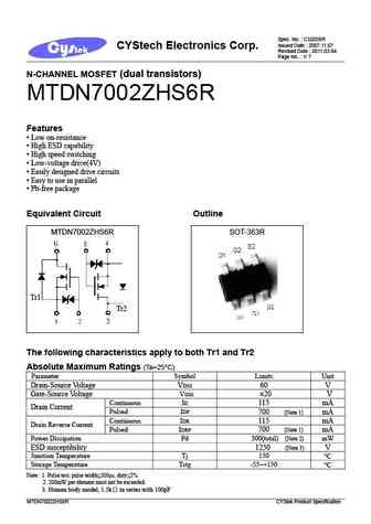 MTDN7002ZHS6R
