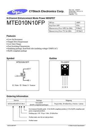 MTE010N10FP
