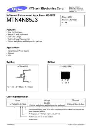 MTN4N65F3