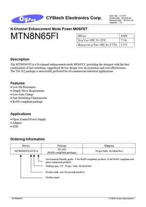 MTN8N60FP
