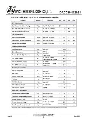 DAC030N120Z1
