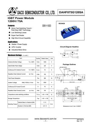 DAHF075G120SA
