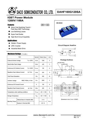 DAHF150G120SA
