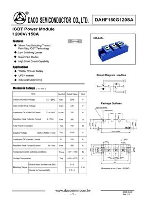 DAHF150G120SA
